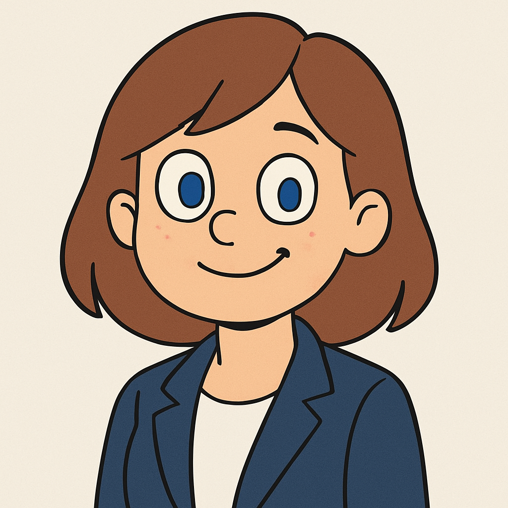 Cartoon portrait style